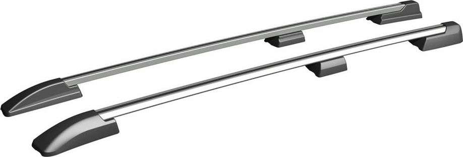 Рейлинги PT Group для УАЗ Патриот 2014-2026 Серебристый муар. Артикул UZP-14-553000.11