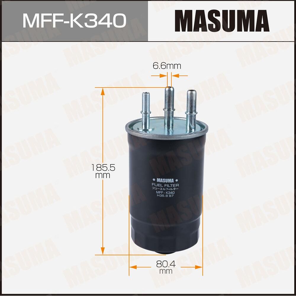 Топливный фильтр FS8011 MASUMA высокого давле. Артикул MFFK340