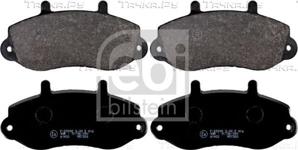 Тормозные колодки Febi Bilstein передние для Opel Movano II 1998-2001. Артикул 16494