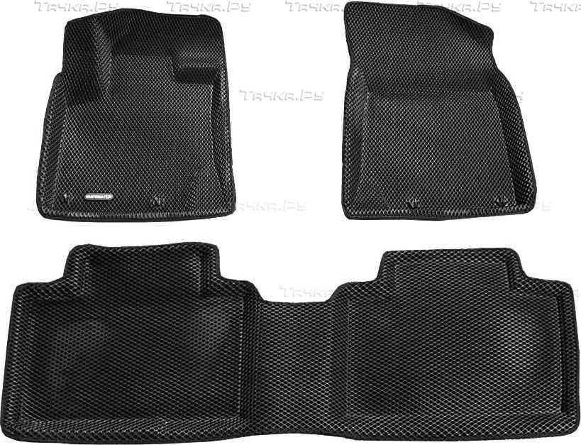Коврики Euromat 3D EVA для салона Geely Atlas Pro 2021-2026. Артикул EM3DEVA-001409
