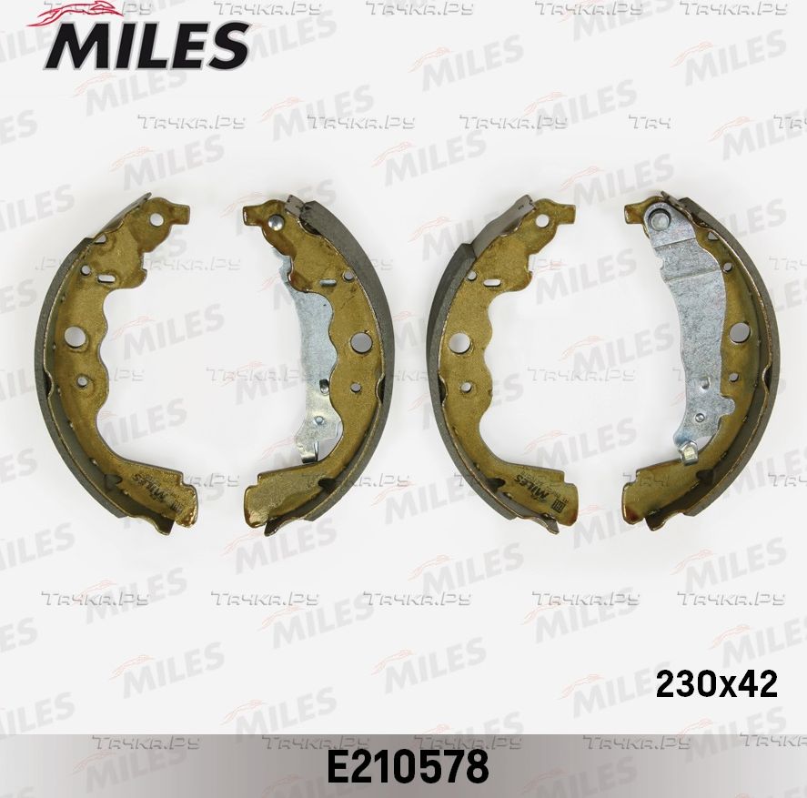 Тормозные колодки Miles для Renault Kangoo I 2001-2009. Артикул E210578