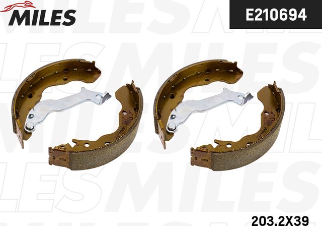 Тормозные колодки Miles. Артикул E210694