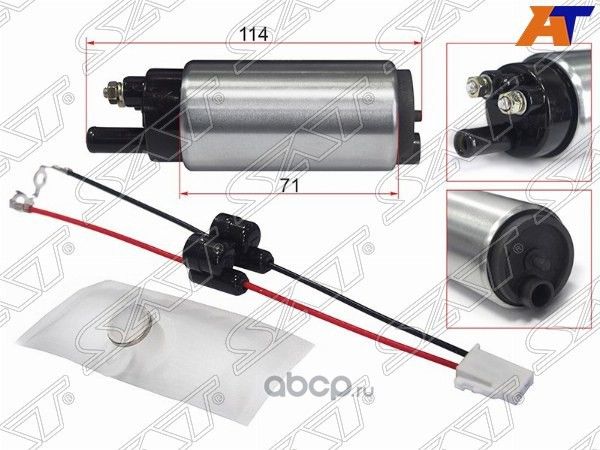 УНИВЕРСАЛЬНЫЙ БЕНЗОНАНОС 12V, 3BAR, 90LH, V1600 (SAT). Артикул STFP09