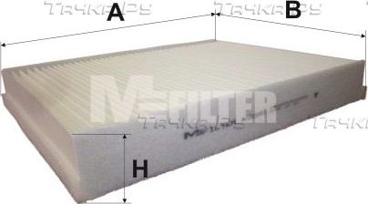 Салонный фильтр MFilter. Артикул K 9095