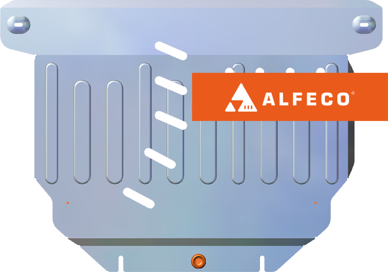 Защита алюминиевая Alfeco (4 мм) для картера и КПП Daihatsu Taft 2020-2026. Артикул ALF.24.157 AL4