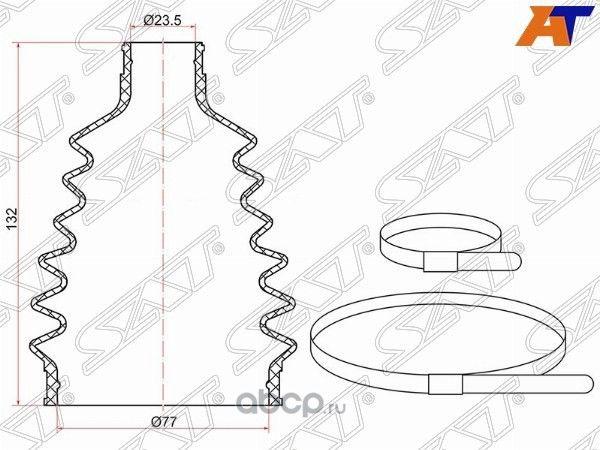 ПЫЛЬНИК ШРУСА (SAT). Артикул C1156