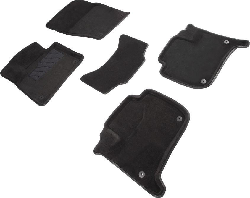 Коврики Seintex 3D ворсовые для салона Volkswagen Touareg II 2010-2018. Артикул 83715