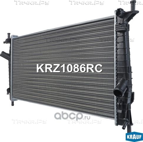 Радиатор системы охлаждения (Krauf). Артикул KRZ1086RC