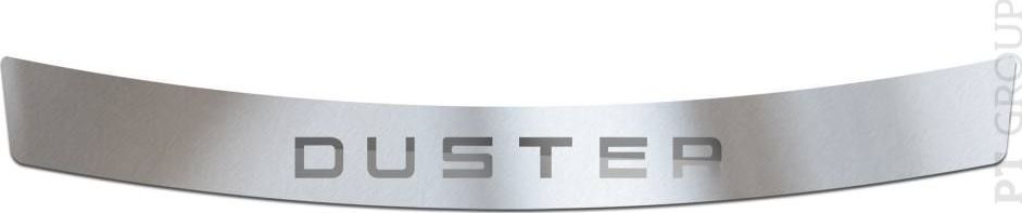 Накладка PT Group на задний бампер (НПС) для Renault Duster I 2012-2020. Артикул RDU221301