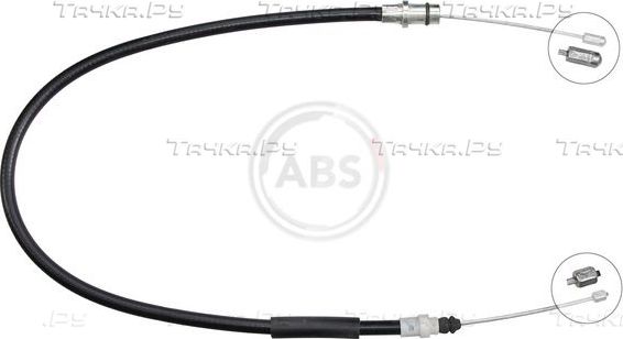 Трос ручника (тросик ручного тормоза) ABS. Артикул K13970