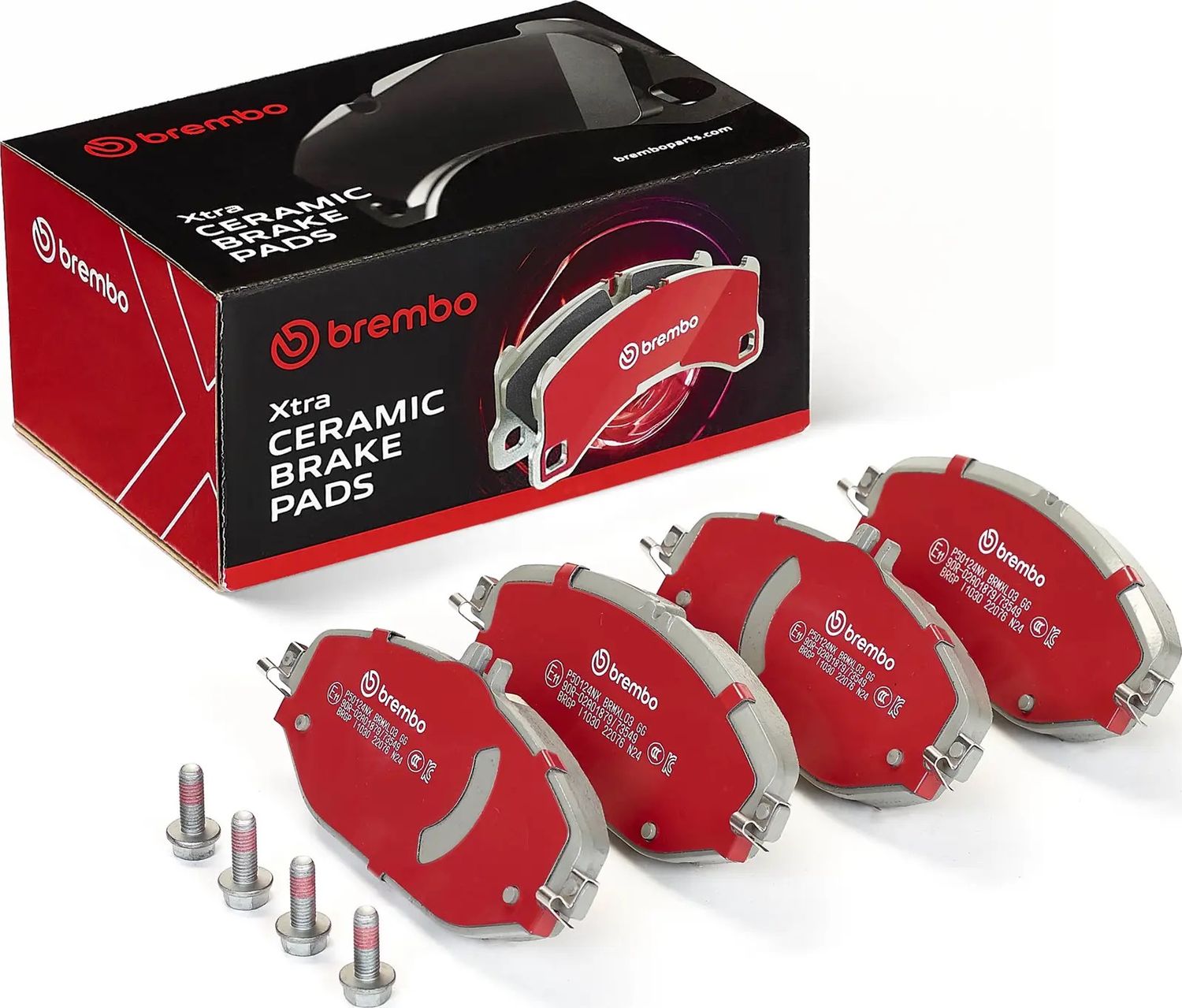 Тормозные колодки Brembo XTRA LINE - Ceramic. Артикул P50124NX