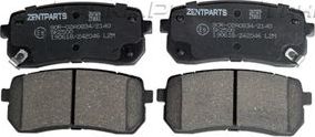 Тормозные колодки Zentparts задние для Audi 200 II (C3) 1983-1988. Артикул Z07329