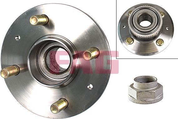 Ступичный подшипник (комплект) Fag задний для Rover 45 2000-2005. Артикул 713 6174 20