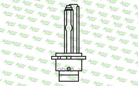 ЛАМПА ГАЗОРАЗРЯДНАЯ D2R 12V 35W P32D-3 4300K (Aywiparts). Артикул AW1930012L