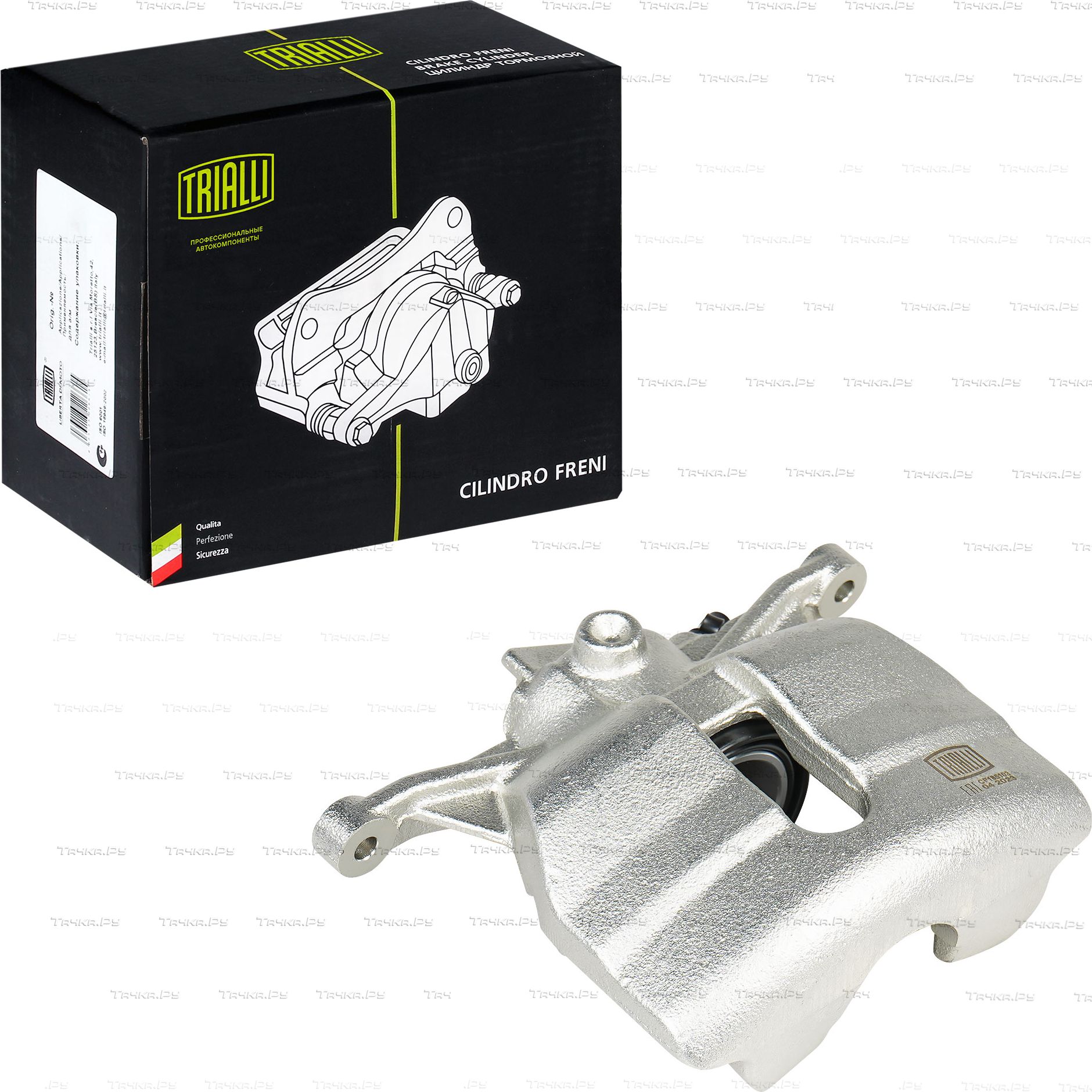 Тормозной суппорт Trialli передний левый для Audi A3 III (8V) 2012-2026. Артикул CF 185103