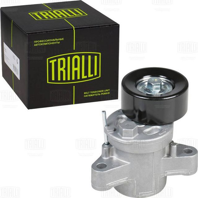 Натяжной ролик (натяжитель) приводного клинового зубчатого ремня Trialli для Mitsubishi Lancer X 2008-2017. Артикул CM 5558N