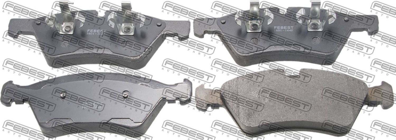 Тормозные колодки Febest. Артикул 1601-164F