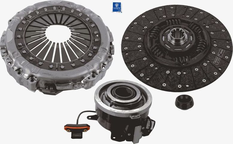 Сцепление (комплект) SACHS Kit plus CSC. Артикул 3400 710 093