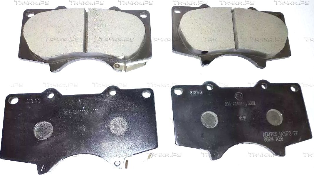 Тормозные колодки Advics передние для Toyota 4Runner IV 2002-2009. Артикул A1N011