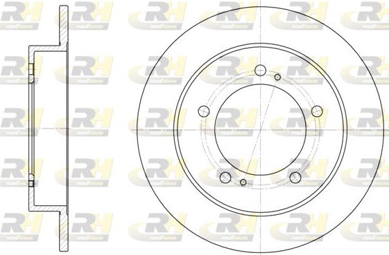 Тормозной диск RoadHouse. Артикул 6331.00