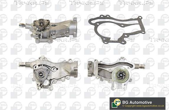 Помпа (водяной насос) BGA для Chevrolet Cruze I 2010-2015. Артикул CP3826