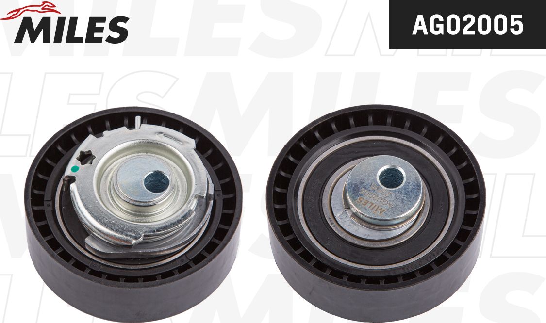 Натяжной ролик (натяжитель) ремня ГРМ Miles. Артикул AG02005