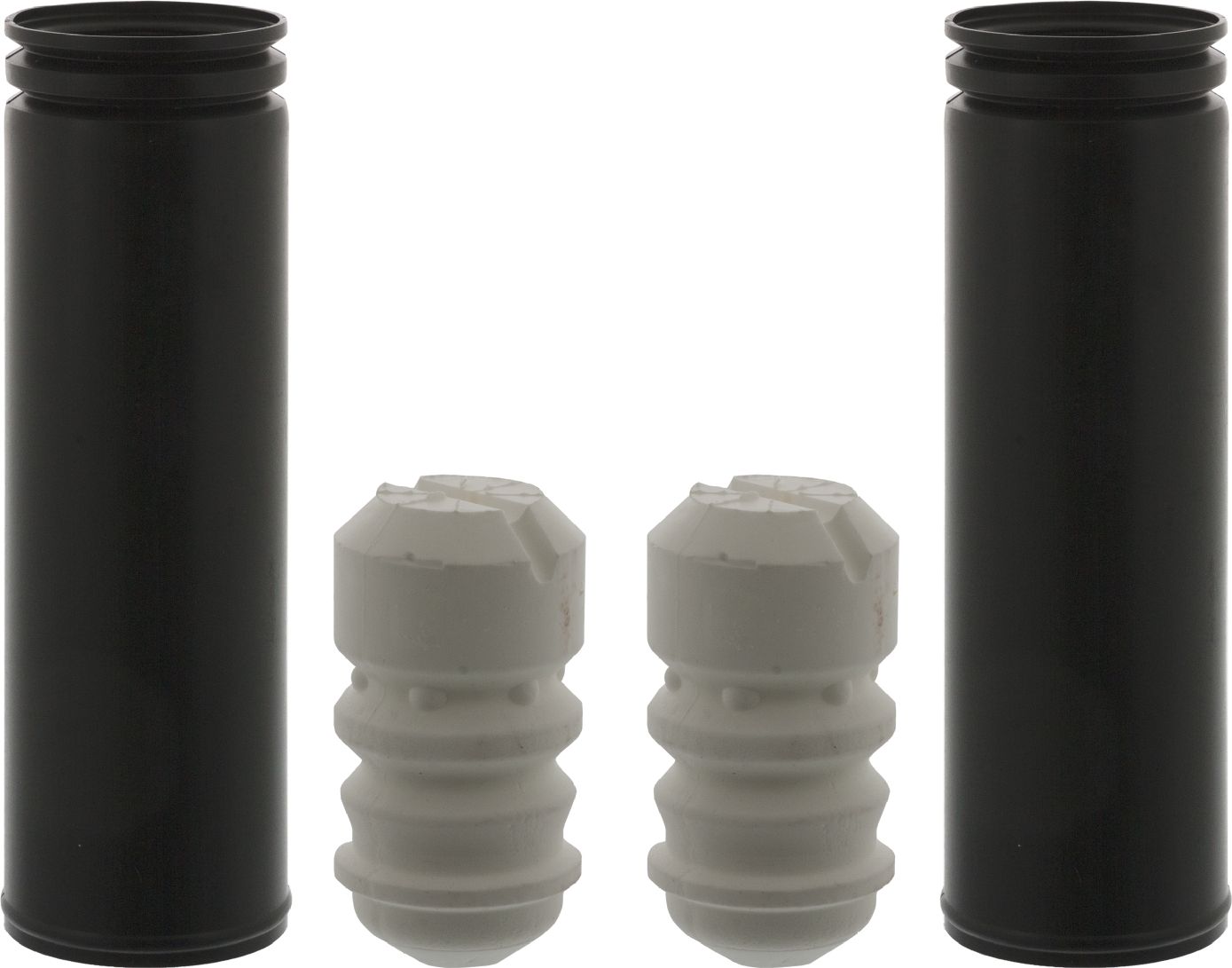 Комплект отбойников и пыльников амортизаторов (стоек) Febi Bilstein (полимерный материал). Артикул 13096