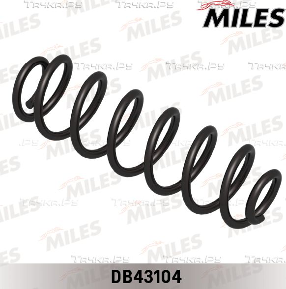 Пружина подвески Miles задняя для Volkswagen Passat B7 2010-2014. Артикул DB43104
