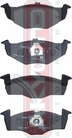 Тормозные колодки Akyoto Packing AKYOTO. Артикул AKD-1057