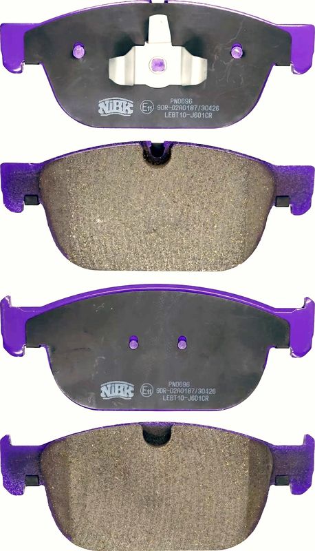 Тормозные колодки NiBK передние для Volvo V90 II 2016-2026. Артикул PN0696