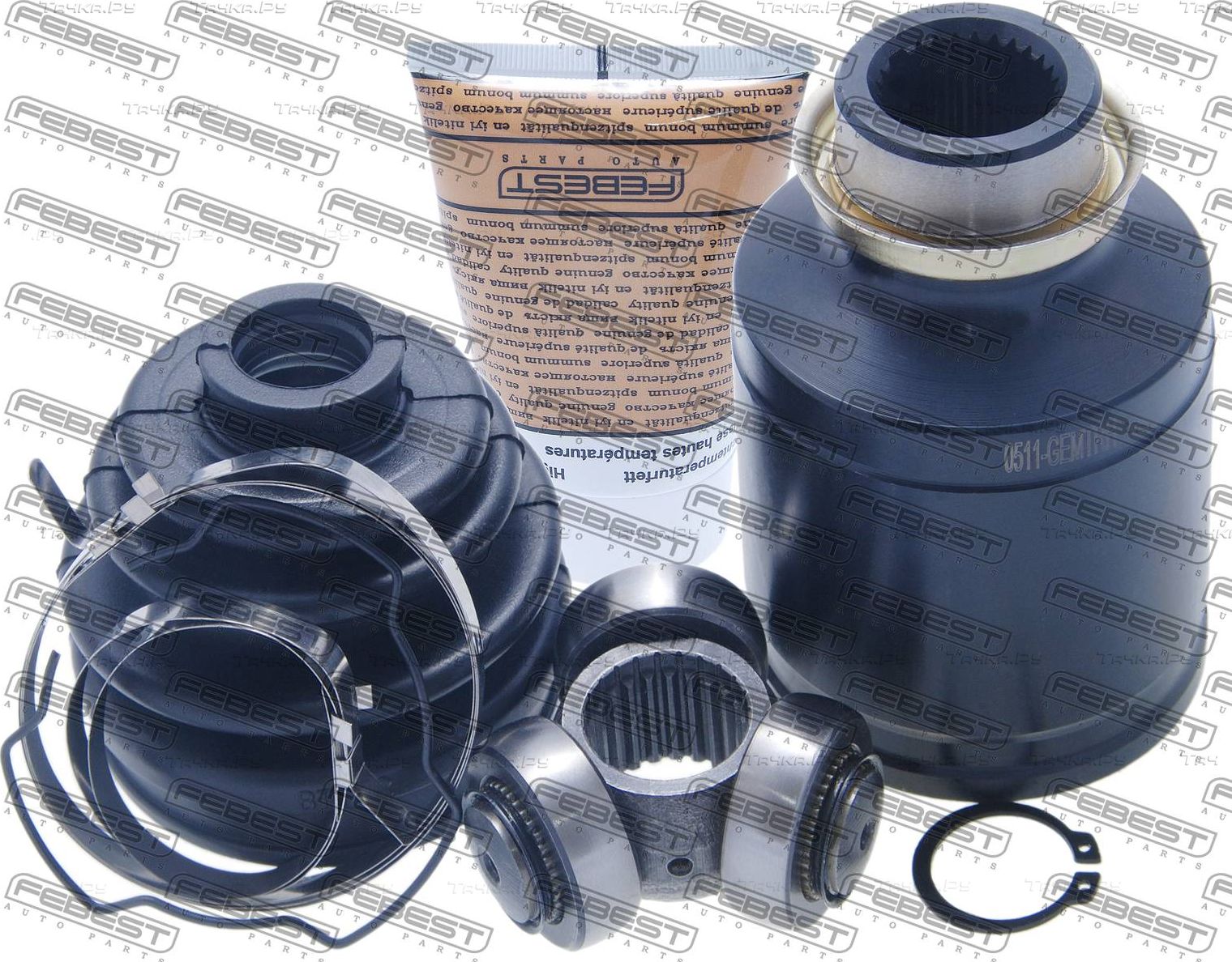 Шрус внутренний (граната) Febest передний правый для Mazda Xedos 6 1995-1999. Артикул 0511-GEMTRH