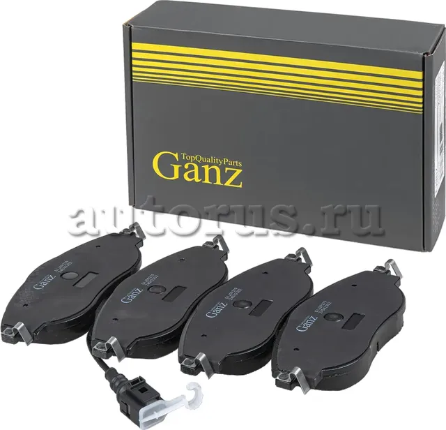 Колодки передние (Ganz). Артикул GIJ09379