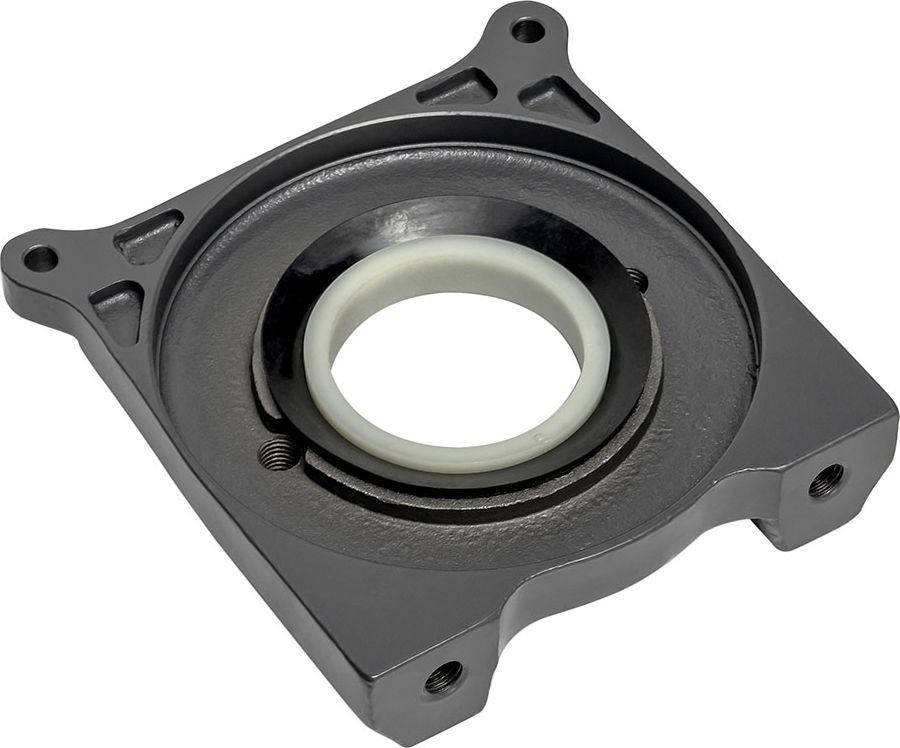 Станина (боковина) крепления мотора гидравлической лебёдки Runva HWX10000. Артикул MBHWX10000