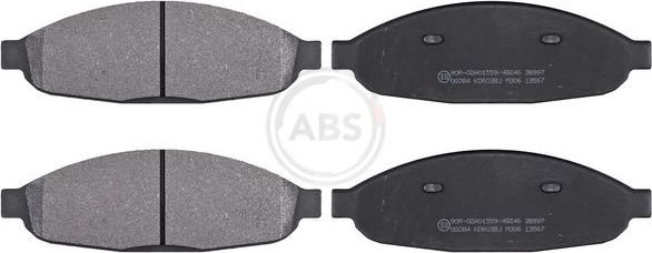 Тормозные колодки ABS передние для Chrysler Pacifica CS 2003-2006. Артикул 38997