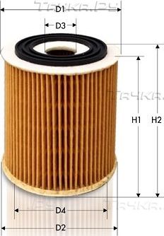 Масляный фильтр  Tecneco Filters. Артикул OL07087E