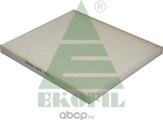 Фильтр воздушный салона HYUNDAI Solaris KIA Rio (11-) EKOFIL Ekofil. Артикул EKO-04.38