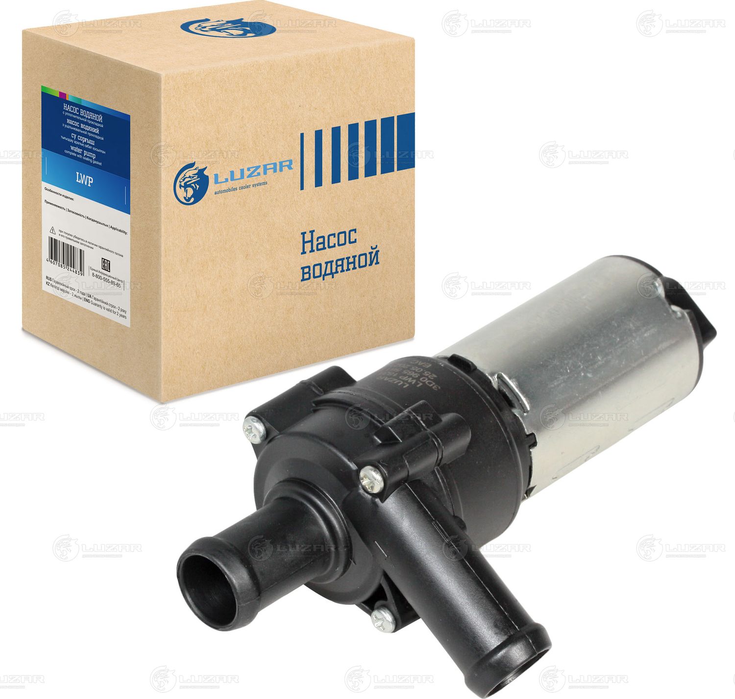 Помпа (водяной насос) Luzar для SEAT Ibiza II 1999-2002. Артикул LWP 1837