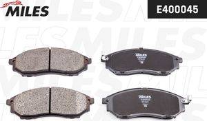 Тормозные колодки Miles (Low-Metallic) передние для Infiniti QX50 I 2013-2017. Артикул E400045