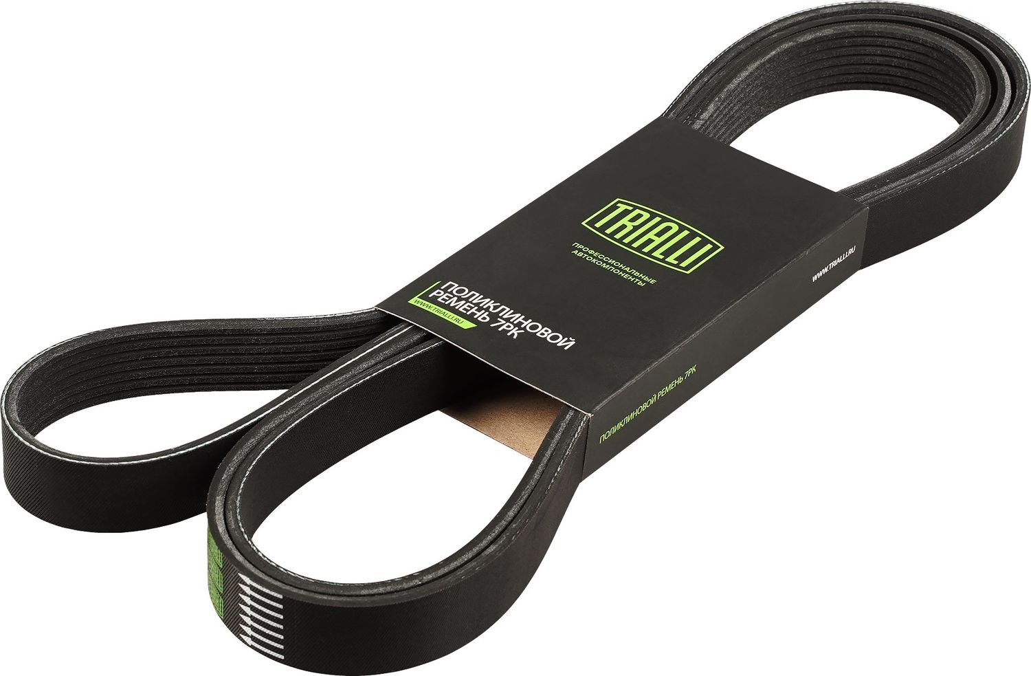 Приводной ремень поликлиновой Trialli (EPDM (Этилен-пропиленовый каучук)). Артикул 7PK2443