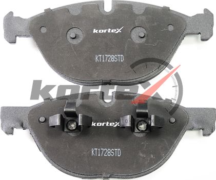 Колодки торм. передн к-т (Kortex). Артикул KT1728STD