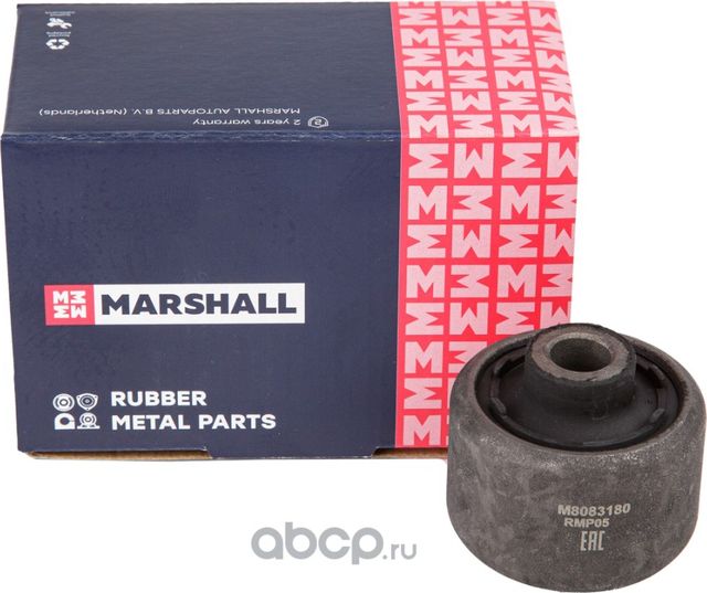 Сайлентблок рычага FORD MONDEO/S-MAX/GALAXY/VOLVO S80/V70 07- пер.подв. (Marshall) Marshall. Артикул M8083180