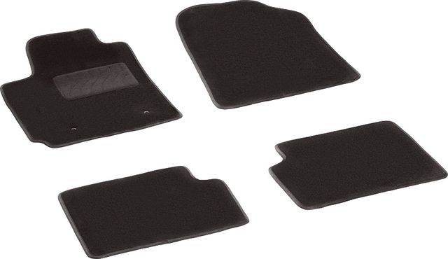 Коврики текстильные Seintex на нескользящей основе для салона Toyota Corolla E120 2001-2007. Артикул 83186