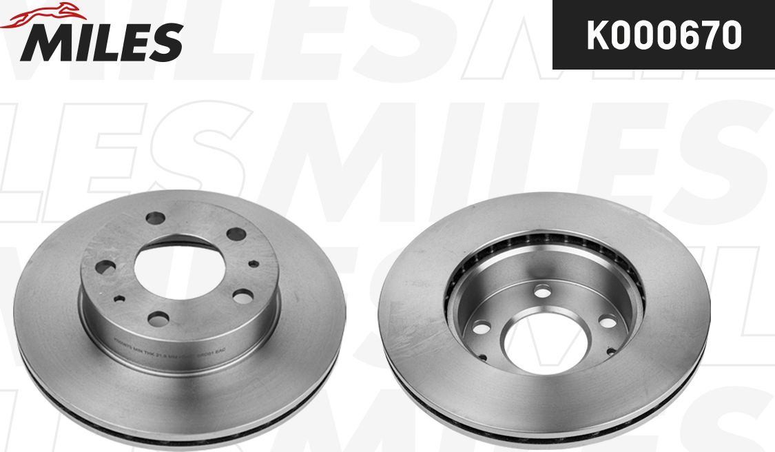 Тормозной диск Miles. Артикул K000670