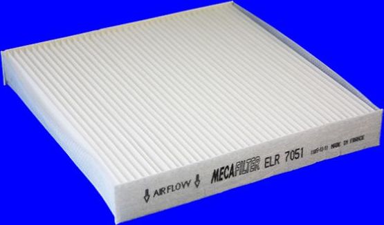 Салонный фильтр MecaFilter. Артикул ELR7051