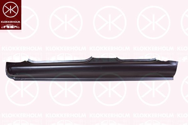 Пороги Klokkerholm левый для Citroen C3 I 2002-2010. Артикул 0519011