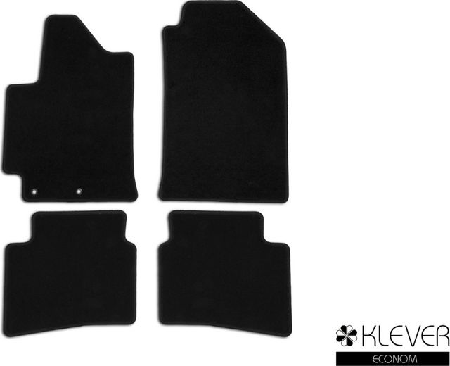 Коврики Klever Econom для салона Hyundai Solaris II седан 2017-2026. Артикул KLEVER01206101200k
