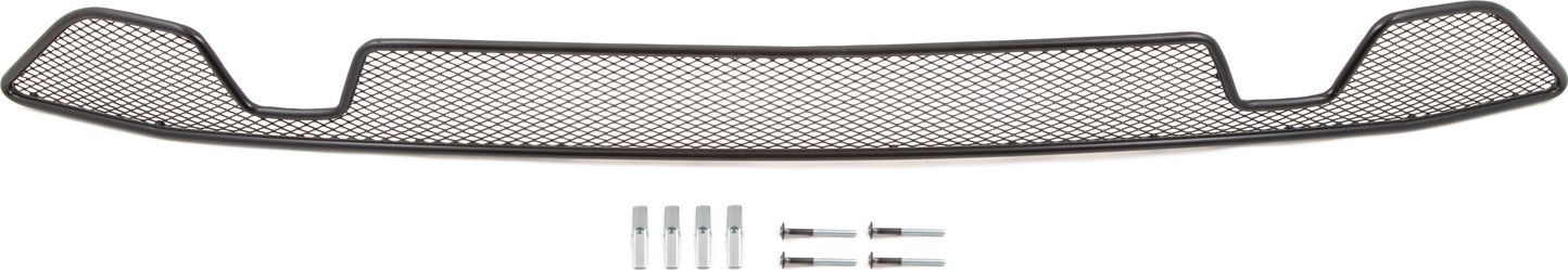 Сетка Arbori на решётку бампера, черная 10 мм для NISSAN Qashqai II рестайлинг 2018-2026 для автомобилей с передним парктроником. Артикул 01-392619-101