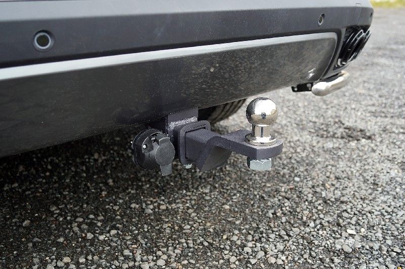 Фаркоп ТСС оцинкованный под американский квадрат для Exeed RX 2.0L 4WD 2023-2026 (нерж. шар). Артикул TCU00379N