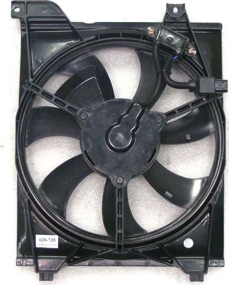 Вентилятор радиатора двигателя NRF. Артикул 47515