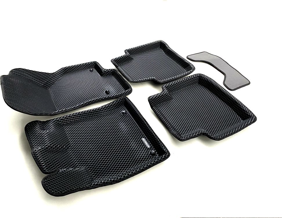 Коврики Euromat 3D EVA для салона Skoda Superb III 2016-2026. Артикул EM3DEVA-004510